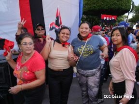 Familias celebran 46 aniversario de la liberación de Estelí