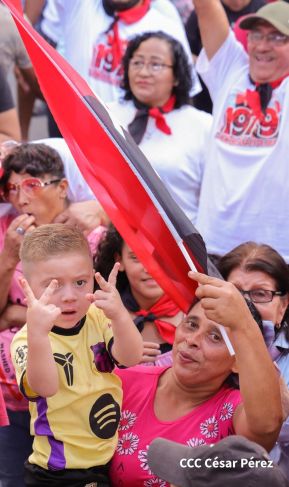 Familias celebran 46 aniversario de la liberación de Estelí