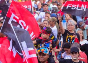 Familias celebran 46 aniversario de la liberación de Estelí