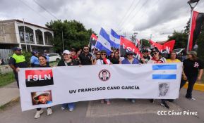 Familias celebran 46 aniversario de la liberación de Estelí
