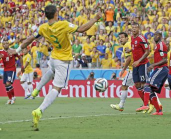 Brasil 2014: Brasil VS. Colombia (Cuartos de Final)