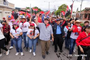 Familias celebran 46 aniversario de la liberación de Estelí