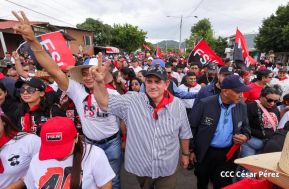 Familias celebran 46 aniversario de la liberación de Estelí