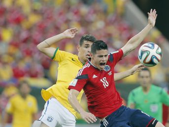Brasil 2014: Brasil VS. Colombia (Cuartos de Final)