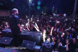 Militancia Sandinista se desbordan en Vigilias del 46/19