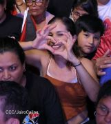 Militancia Sandinista se desbordan en Vigilias del 46/19