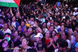 Militancia Sandinista se desbordan en Vigilias del 46/19