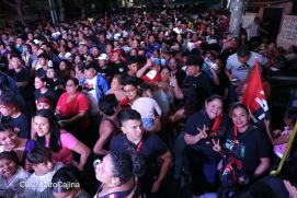 Militancia Sandinista se desbordan en Vigilias del 46/19