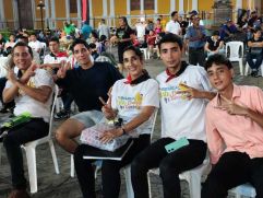 Militancia Sandinista se desbordan en Vigilias del 46/19