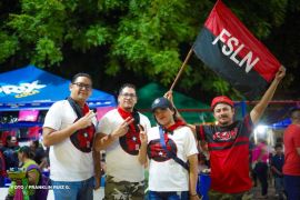 Militancia Sandinista se desbordan en Vigilias del 46/19