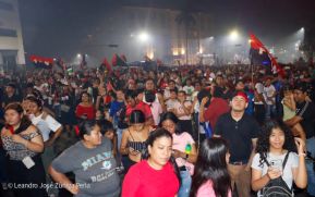 Militancia Sandinista se desbordan en Vigilias del 46/19