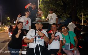 Militancia Sandinista se desbordan en Vigilias del 46/19