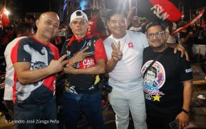 Militancia Sandinista se desbordan en Vigilias del 46/19