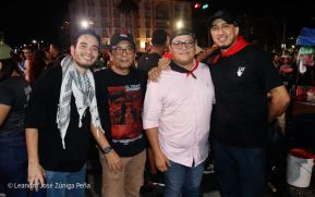 Militancia Sandinista se desbordan en Vigilias del 46/19