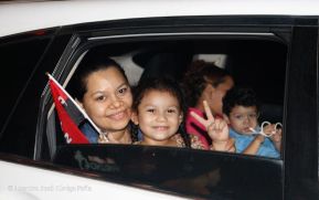 Militancia Sandinista se desbordan en Vigilias del 46/19