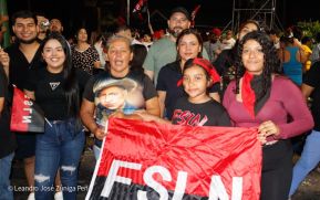 Militancia Sandinista se desbordan en Vigilias del 46/19