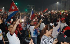 Militancia Sandinista se desbordan en Vigilias del 46/19