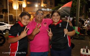 Militancia Sandinista se desbordan en Vigilias del 46/19