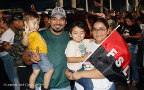 Militancia Sandinista se desbordan en Vigilias del 46/19