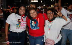 Militancia Sandinista se desbordan en Vigilias del 46/19