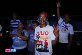 Militancia Sandinista se desbordan en Vigilias del 46/19