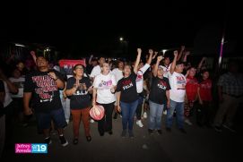 Militancia Sandinista se desbordan en Vigilias del 46/19