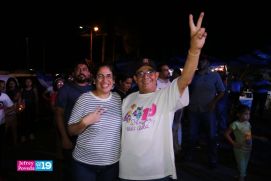 Militancia Sandinista se desbordan en Vigilias del 46/19