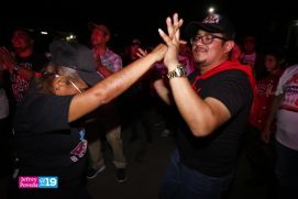 Militancia Sandinista se desbordan en Vigilias del 46/19