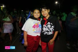 Militancia Sandinista se desbordan en Vigilias del 46/19