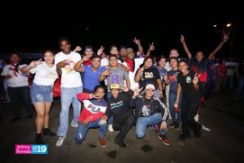 Militancia Sandinista se desbordan en Vigilias del 46/19