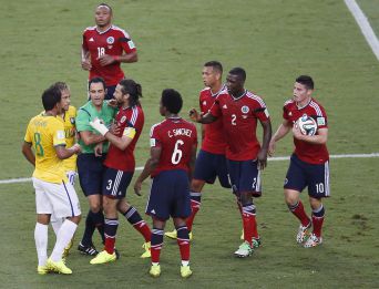 Brasil 2014: Brasil VS. Colombia (Cuartos de Final)