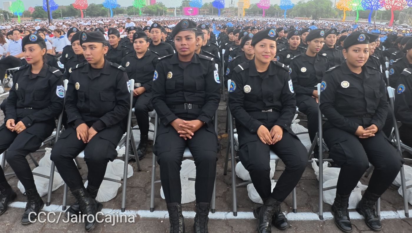 Celebración del 46 aniversario del triunfo de la Revolución Popular Sandinista