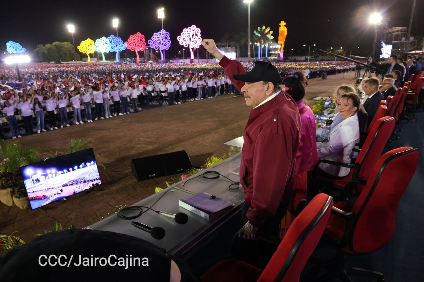 Celebración del 46 aniversario del triunfo de la Revolución Popular Sandinista