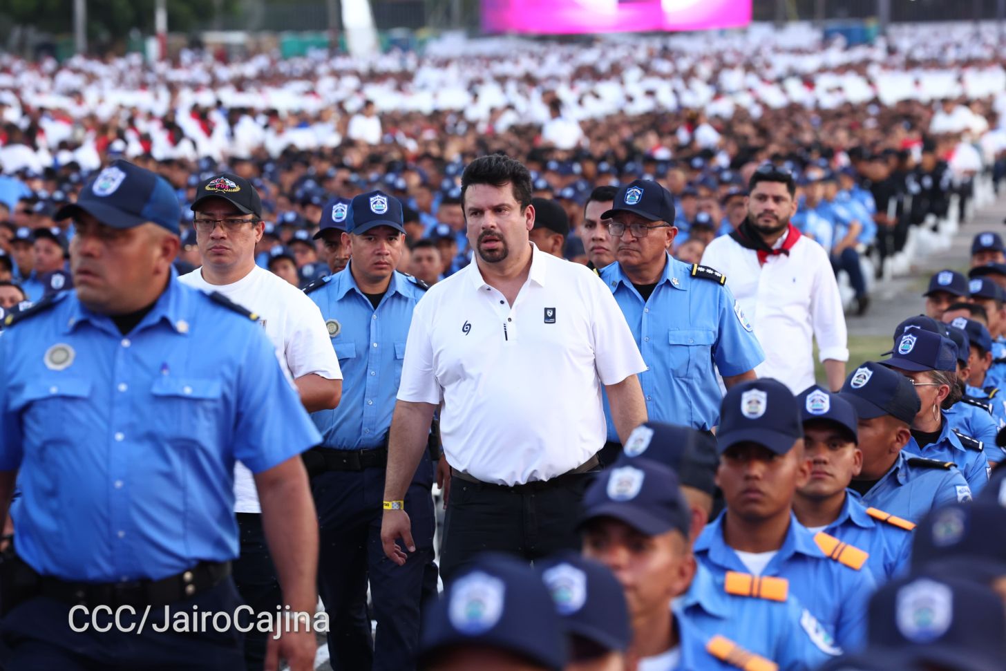 Celebración del 46 aniversario del triunfo de la Revolución Popular Sandinista