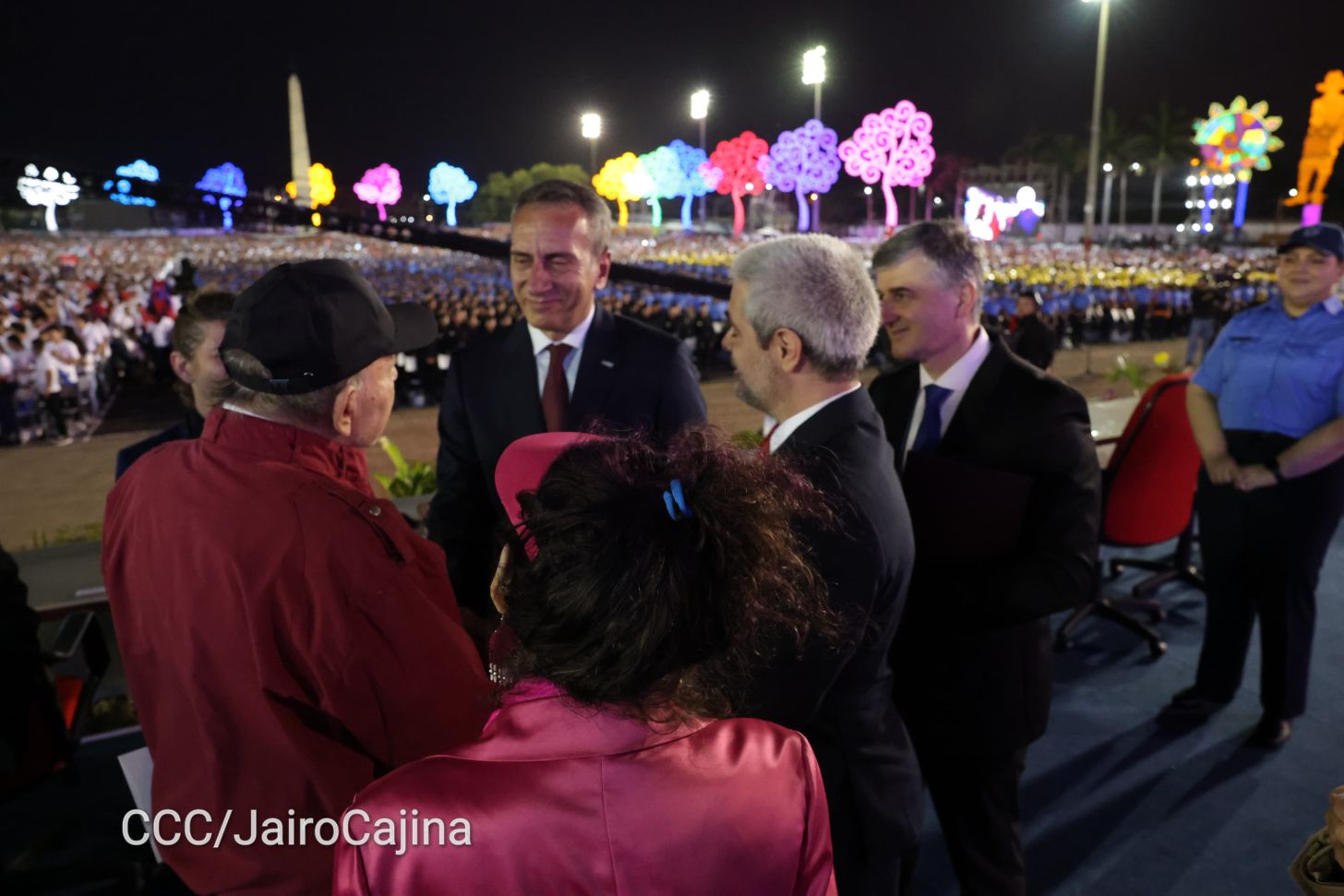 Celebración del 46 aniversario del triunfo de la Revolución Popular Sandinista