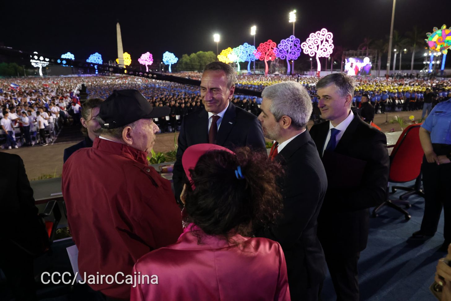 Celebración del 46 aniversario del triunfo de la Revolución Popular Sandinista