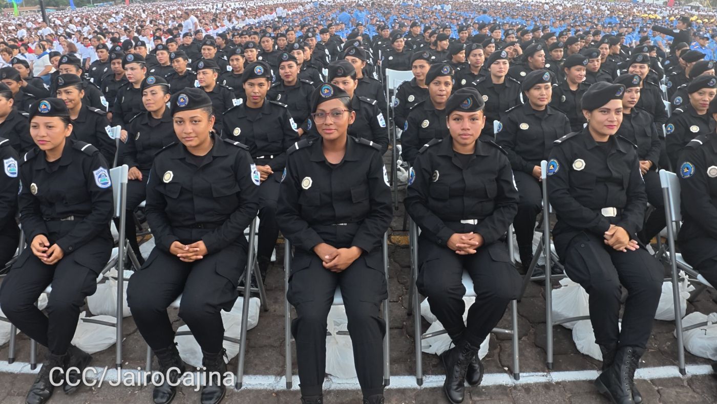 Celebración del 46 aniversario del triunfo de la Revolución Popular Sandinista