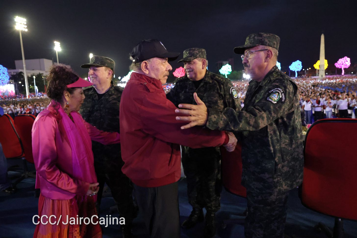 Celebración del 46 aniversario del triunfo de la Revolución Popular Sandinista