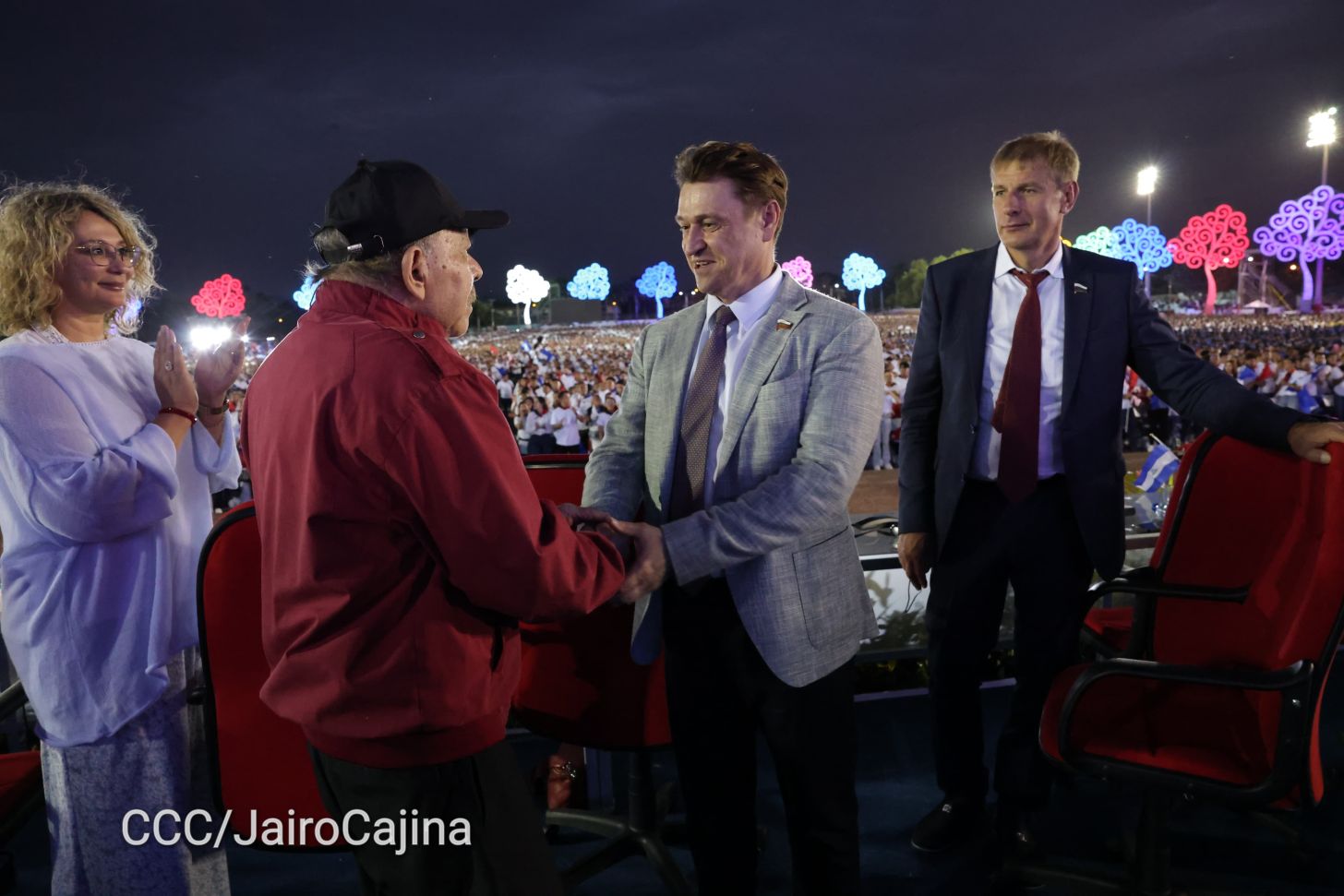 Celebración del 46 aniversario del triunfo de la Revolución Popular Sandinista