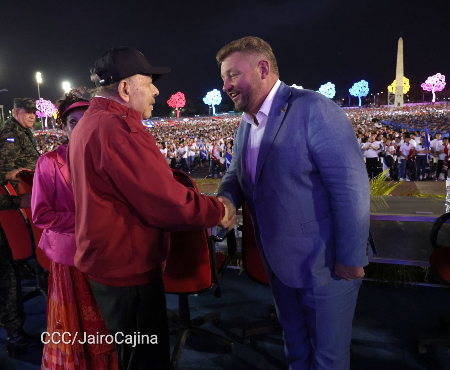 Celebración del 46 aniversario del triunfo de la Revolución Popular Sandinista