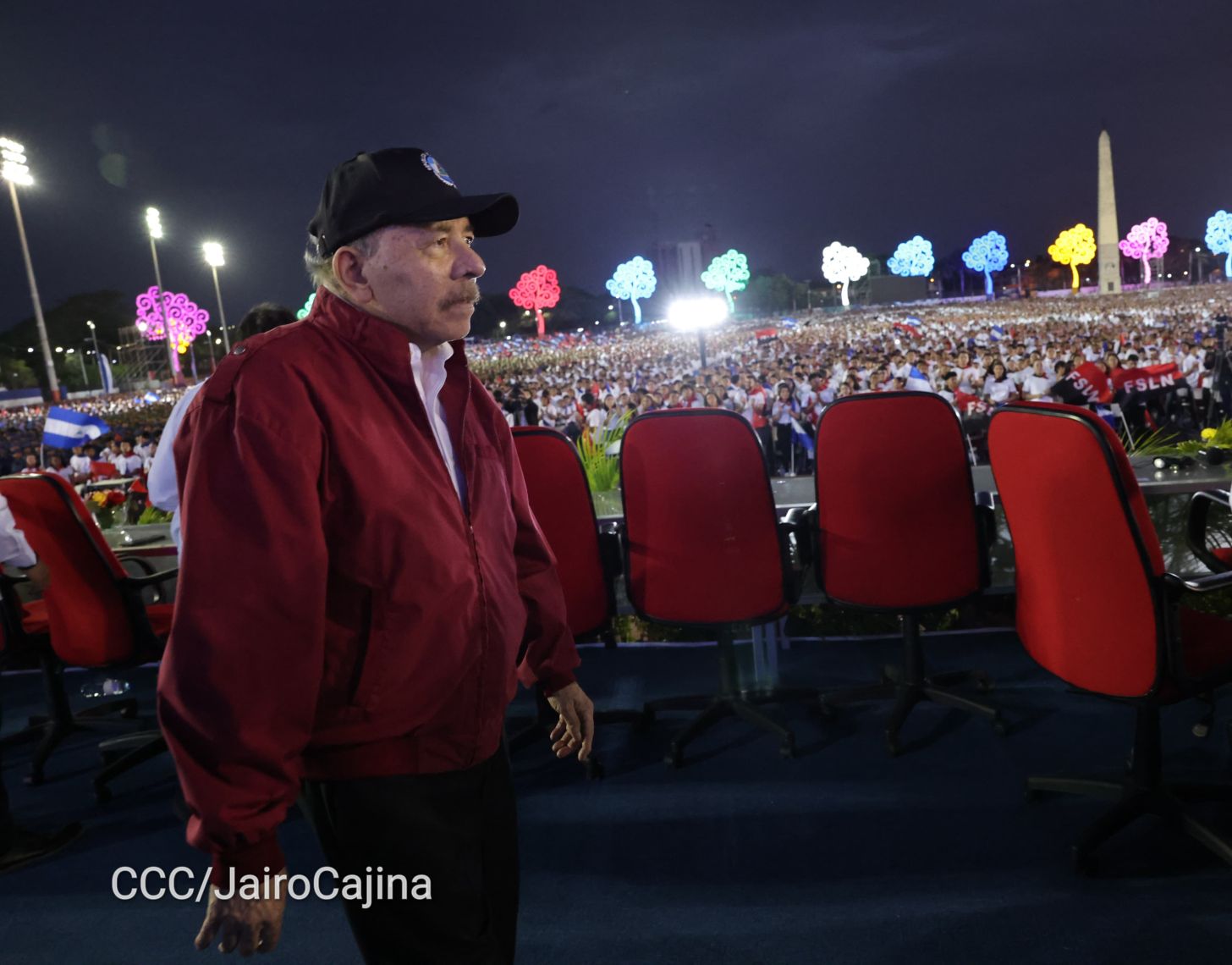 Celebración del 46 aniversario del triunfo de la Revolución Popular Sandinista