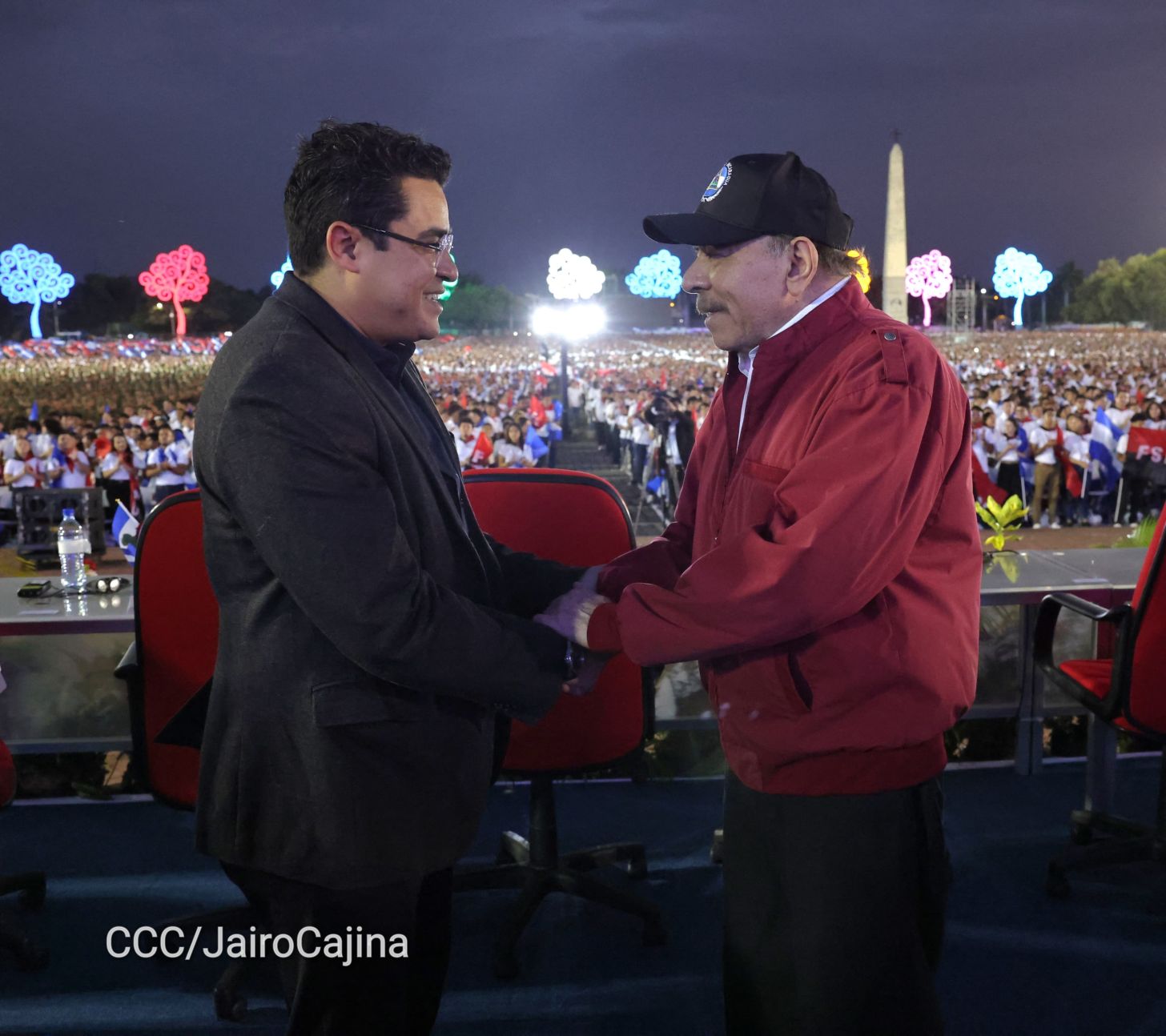 Celebración del 46 aniversario del triunfo de la Revolución Popular Sandinista