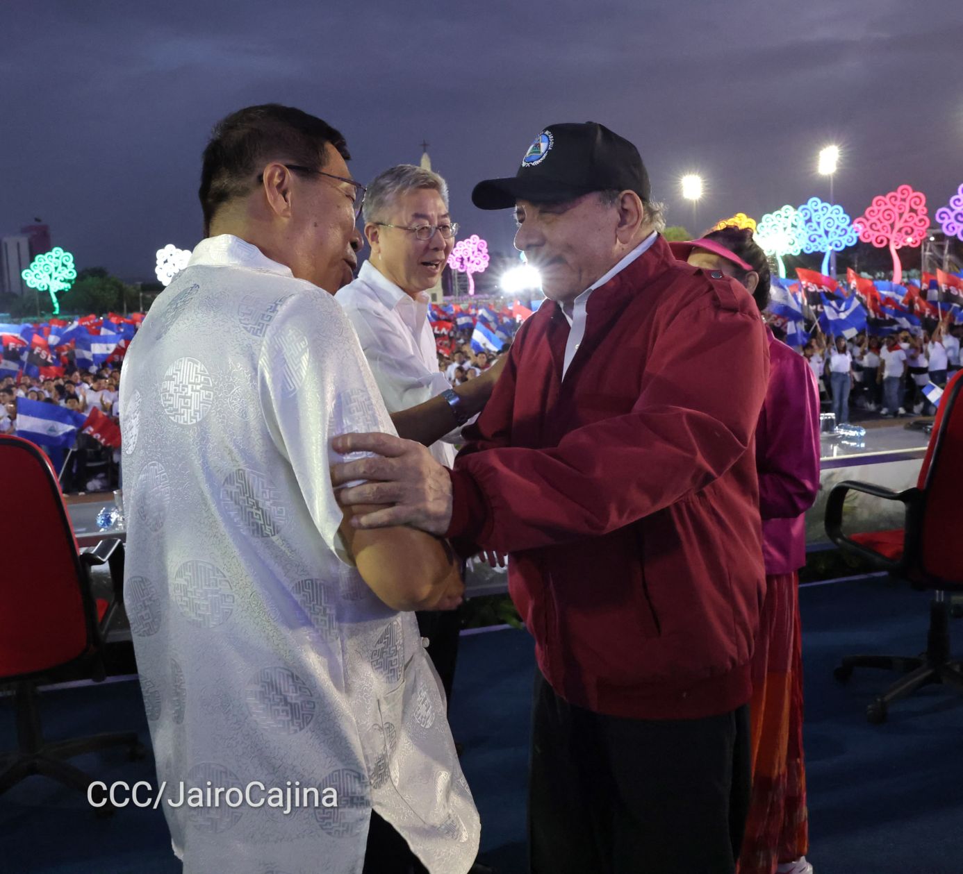 Celebración del 46 aniversario del triunfo de la Revolución Popular Sandinista