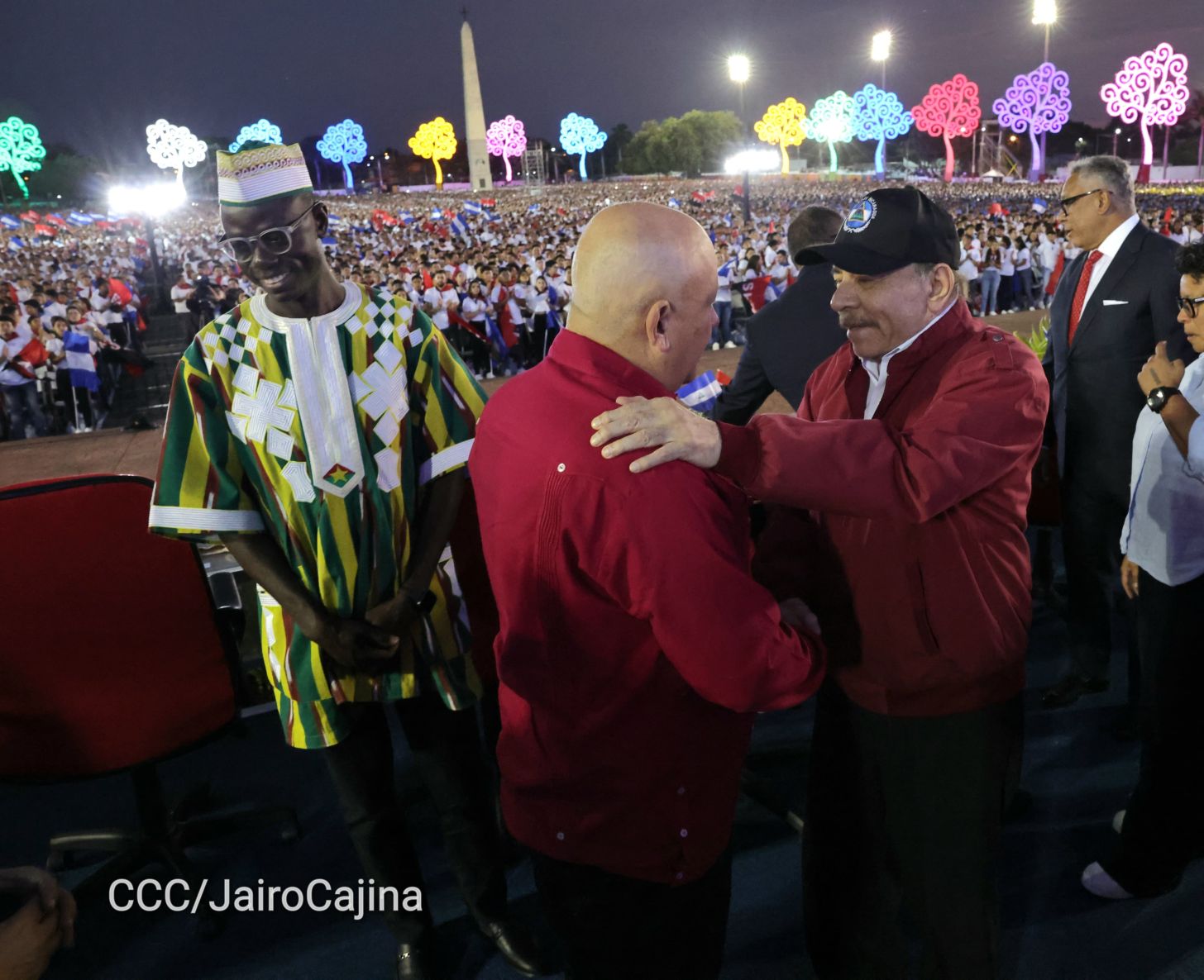 Celebración del 46 aniversario del triunfo de la Revolución Popular Sandinista