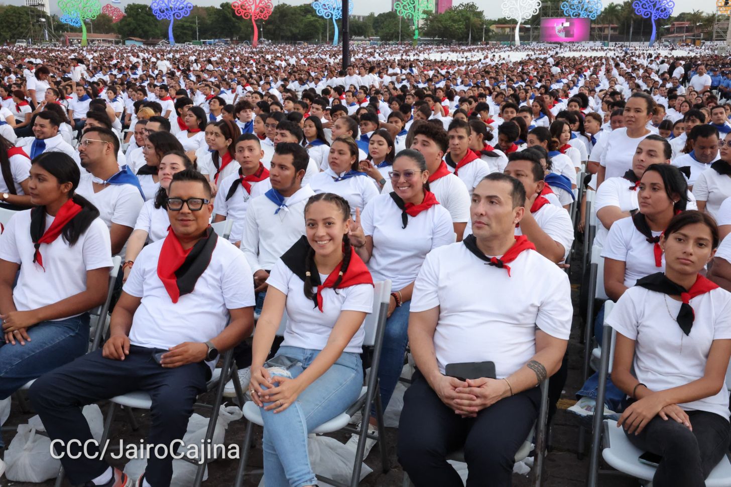 Celebración del 46 aniversario del triunfo de la Revolución Popular Sandinista