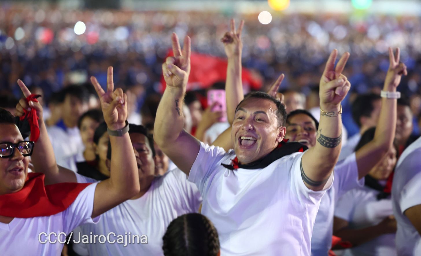 Celebración del 46 aniversario del triunfo de la Revolución Popular Sandinista