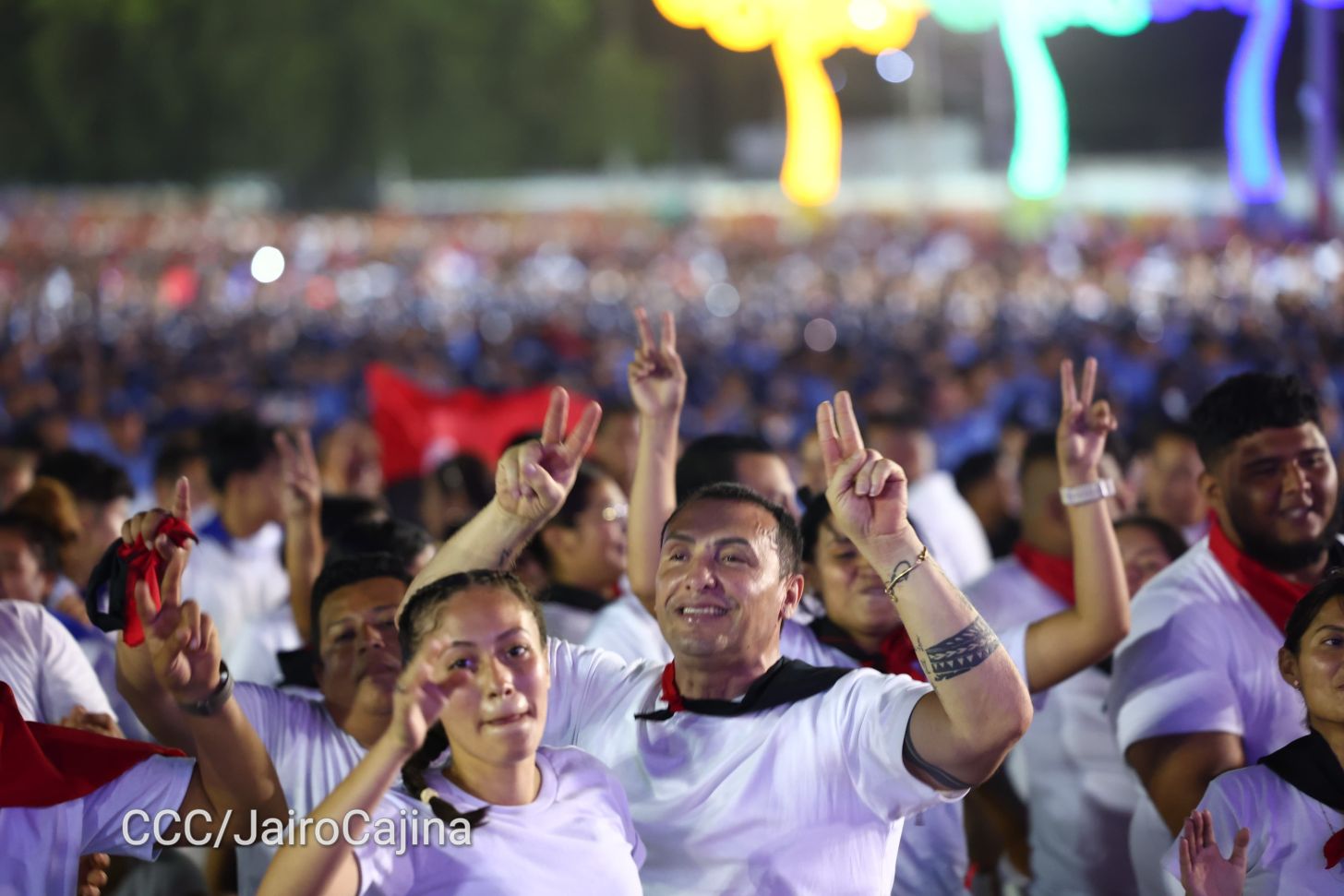 Celebración del 46 aniversario del triunfo de la Revolución Popular Sandinista