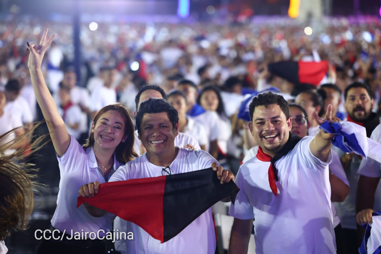 Celebración del 46 aniversario del triunfo de la Revolución Popular Sandinista