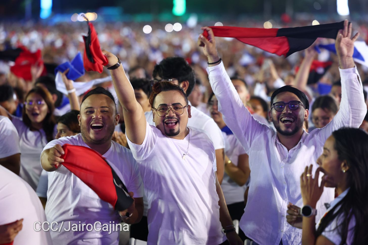 Celebración del 46 aniversario del triunfo de la Revolución Popular Sandinista