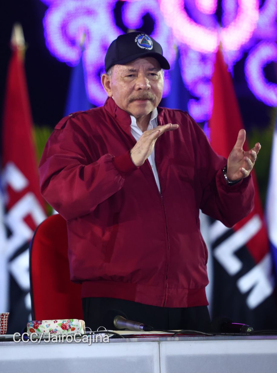 Celebración del 46 aniversario del triunfo de la Revolución Popular Sandinista